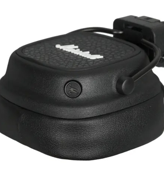 Беспроводные/проводные наушники Marshall Major V черный, накладные, Bluetooth + проводной, беспроводная зарядка, до 100 ч