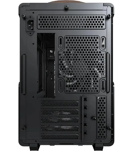 Компьютерный корпус Montech Heritage PRO (B) черный без БП mATX 5x120мм 2x140мм 2xUSB3.0 audio bott PSU