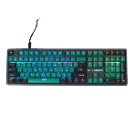 Клавиатура Raskat KM004 проводная, USB Type-A, зелёный/серый, фото5