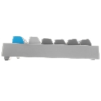 Клавиатура проводная Ritmix RKB-598BL Gray серый-голубой, фото3