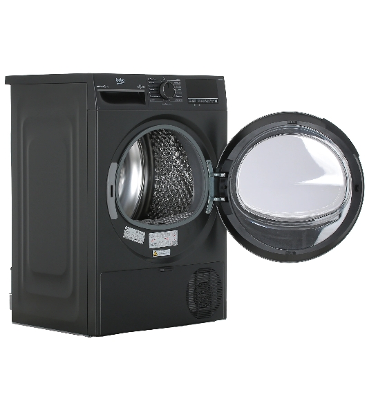 Сушильная машина Beko B3T47239A антрацит, 7 кг, сушка - тепловой насос, программ - 15, 59.7 x 84.6 x 54.3 см