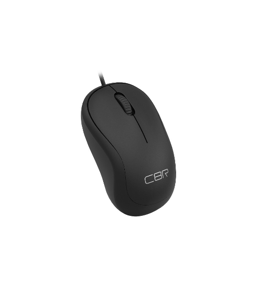 Мышь проводная CBR CM 106 черный, 1000 dpi, USB, кнопки - 3, 1,5 м