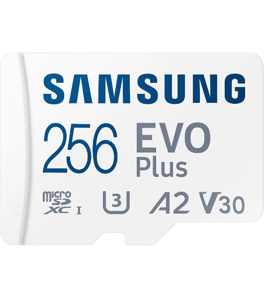 Флеш карта Samsung EVO Plus microSDXC 256Gb MB-MC256KA/EU