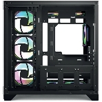 Компьютерный корпус Forza FZ-G42A Seaview TG ATX Case, black, w/o psu, Tempered glass front panel, 1x3,5', 3x2,5',USB3., фото3