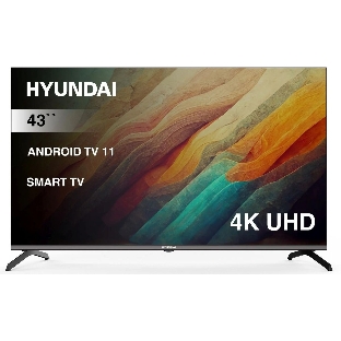 Телевизор Hyundai 43' H-LED43BU7006 черный LED UHD 60Hz Smart TV