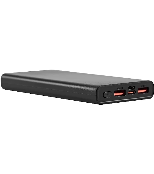 Портативный аккумулятор Digma DGPF10A 10000mAh QC3.0/PD3.0 22.5W 5A 2xUSB-A/USB-C черный