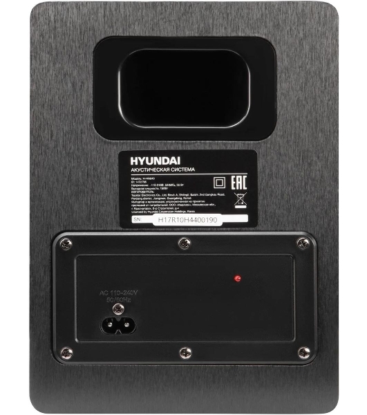 Микросистема Hyundai H-HA640 черный 150Вт FM USB BT SD/MMC/MS