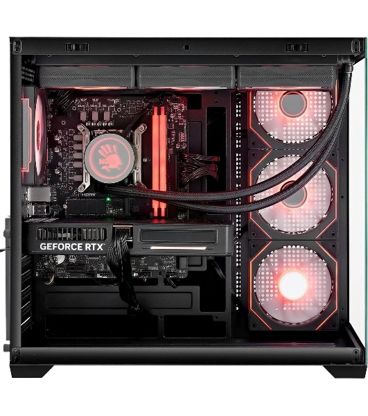 Компьютер Bloody BD-PC RAB84V2 TWR Ryzen 7 7700 (3.8) 32Gb SSD 1Tb RTX 5060TI 8Gb Win 11H 64 2.5xGbitEth 650W черный (RUS) (2142127)