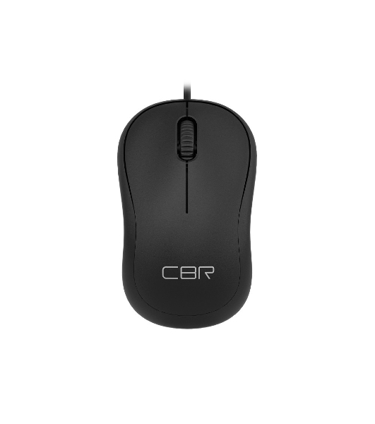 Мышь проводная CBR CM 106 черный, 1000 dpi, USB, кнопки - 3, 1,5 м