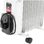 Обогреватель масляный Centek CT-6200 (7 секций) белый, 700/1000/1500 Вт, 15 м2, термостат, фото5