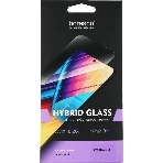 Защитное стекло для экрана BoraSCO Hybrid Glass для ZTE Blade L9 антиблик, 60 х 130 мм, 2.5D, прозрачный, фото2