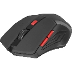 Мышь беспроводная Defender Accura MM-275 красный, 1600 dpi, радиоканал, USB, кнопки - 6, фото3