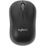 Мышь беспроводная Logitech M186 черный/серый, 1000 dpi, радиоканал, USB, кнопки - 3, фото2