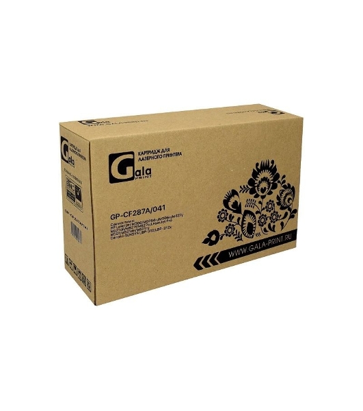 Картридж лазерный GalaPrint GP-CF287A/041 (№87A) черный (9000 стр.) для HP LaserJet M506/M506dn/M506x/M527/M527dn/M527f/M527c/LaserJet Pro M501/M501dn/M501n/Canon i-SENSYS LBP-312/LBP-312x