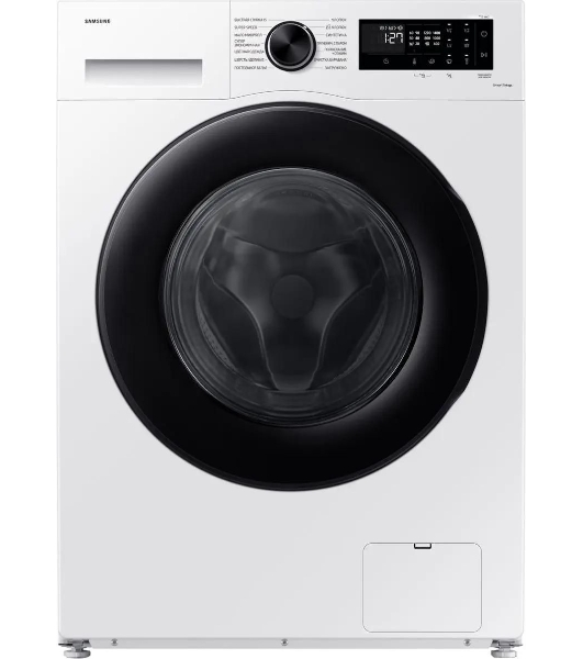 Стиральная машина Samsung WW11CGC04CAELP белый/черный, загрузка фронтальная 11кг, 1400 об/мин, класс: A