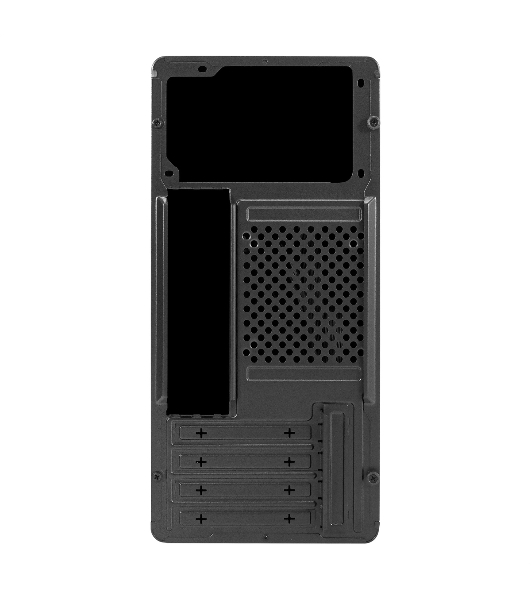 Корпус ExeGate BAA-503U2-AA500, Mini-Tower, чёрный, 1 x 80/90 мм, БП 500 Вт