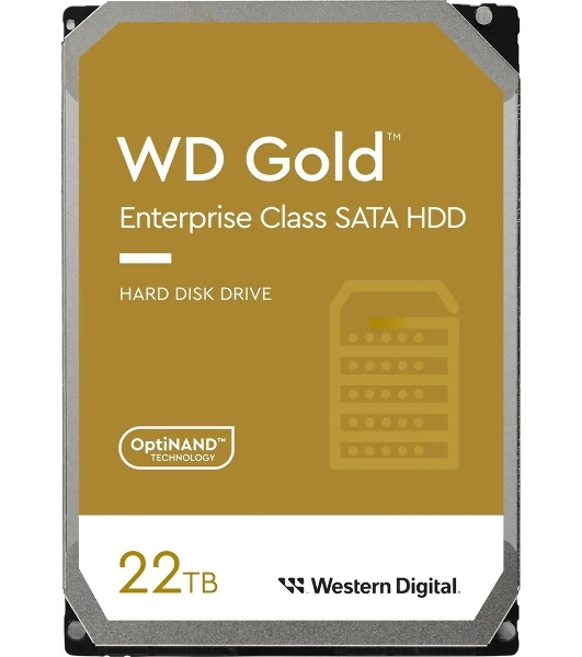 Жесткий диск Western Digital 3.5'; 24Tb WD241KRYZ Gold SATA3, 512Mb, 7200 rpm