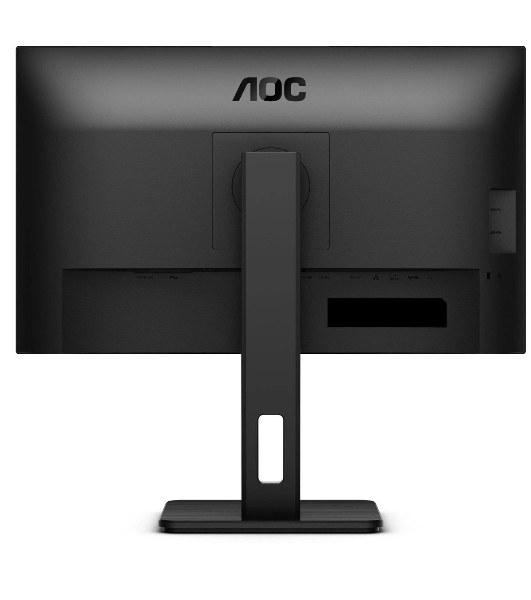 Монитор 27' AOC Q27P3CV IPS 2560x1440, 75 Гц, 4 мс, 16:9, 350 кд/м², 2xHDMI 1.4, DisplayPort 1.2, USB-концентратор (4x USB 3.0), 2.5 Gigabit Ethernet, встроенные динамики, черный