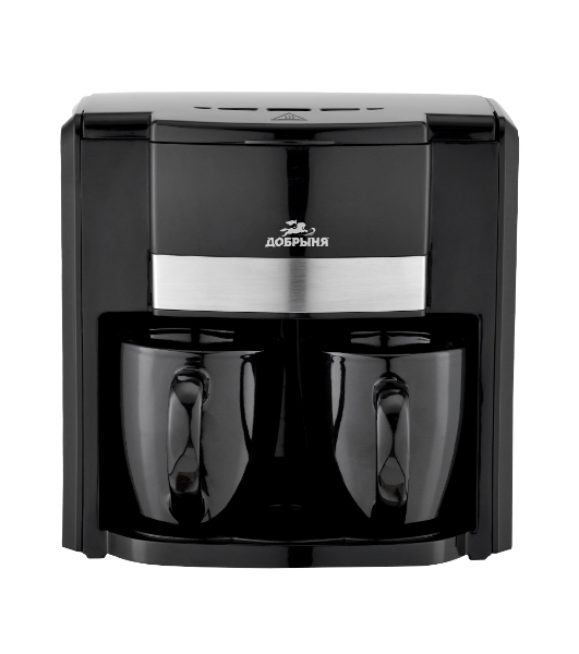 Кофеварка эл. капелн Добрыня DO-3604 (0,3л, 500Вт) 2кружки x6