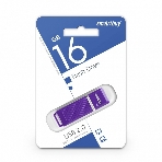 Флешка USB Smartbuy Quartz Violet (SB16 GbQZ-V), 16Gb, USB 2.0, R/W 25/15, фиолетовый, фото 1