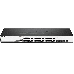 Коммутатор D-Link DGS-1210-28/ME/A2B, 24×1 Гбит/с + 4×1 Гбит/с SFP, управляемый, фото 1