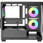 Компьютерный корпус Ocypus Gaммa C52 BK ARGB mATX/win/black/3 ARGB fans/no PSU/Tempered Glass, фото13