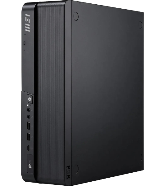 Мини ПК MSI Pro DP80 A14G-007BRU i5 14400 (2.5) Graphics CR без ОС 2xGbitEth WiFi BT 120W черный (936-B20821-013)