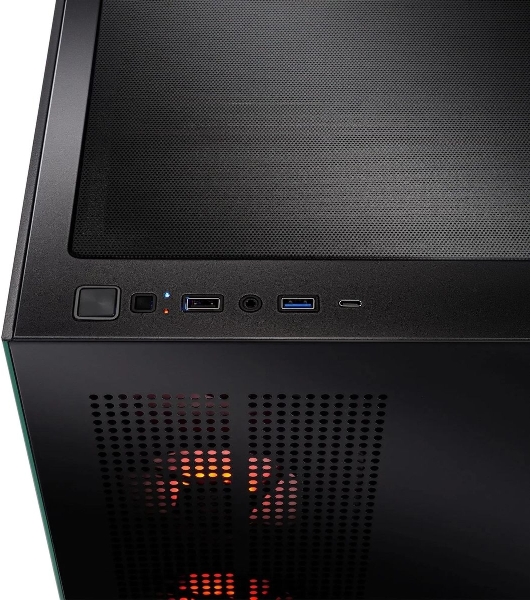 Компьютер Bloody BD-PC RAB84V2 TWR Ryzen 7 7700 (3.8) 32Gb SSD 1Tb RTX 5060TI 8Gb Win 11H 64 2.5xGbitEth 650W черный (RUS) (2142127)