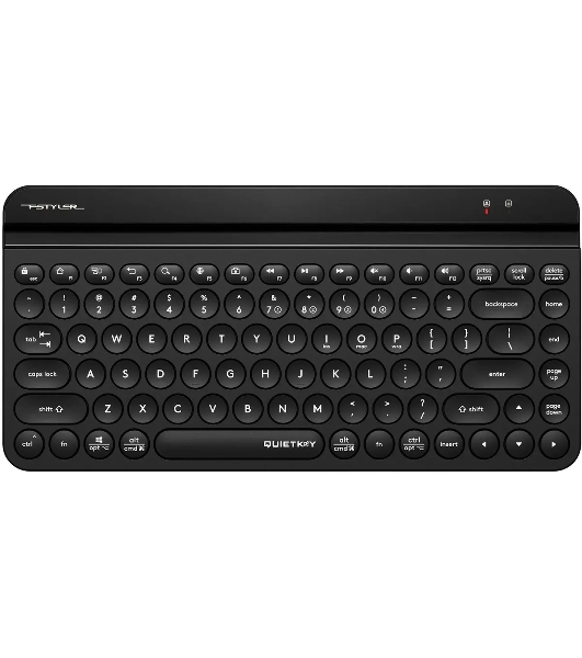 Клавиатура беспроводная A4Tech Fstyler FBK30 черный/серый USB BT/Radio slim Multimedia