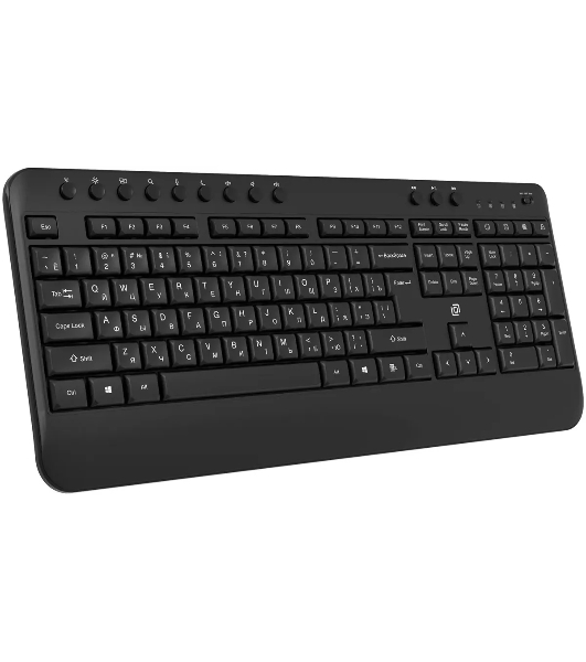 Клавиатура Oklick K257W беспроводная, радиоканал, чёрный