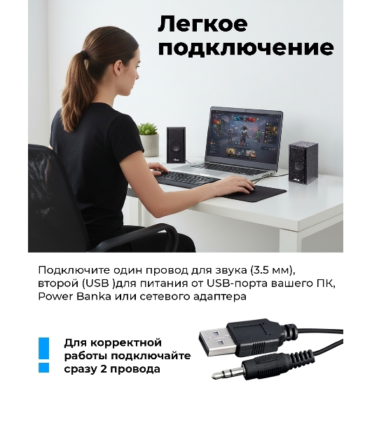 Портативная колонка Ritmix SP-3035W