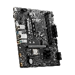 Материнская плата MSI PRO H610M-G WIFI, LGA 1700, Intel H610, 2xDDR5 (до 64 ГБ), 4xSATA, 1xM.2 (PCIe 3.0 x4), 1xPCIe 4.0 x16, 2xPCIe x1, 1xVGA, 1xHDMI, 1xDP, 1x1Gb LAN, Wi-Fi 5, Bluetooth 4.2, 4xUSB-A 5Gbps, 2xUSB-A 2.0, 1xPS/2, 3x3.5 мм, 7.1, чёрный, mATX, фото4