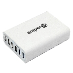 Блок питания (сетевой адаптер) Amperin Quick Charge 6-port QC 3.0 USB (YDS-TC060-4-2-0), белый, фото 1