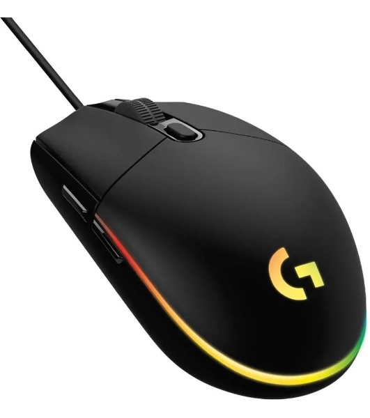 Мышь проводная Logitech G102 LIGHTSYNC черный, 8000 dpi, USB, кнопки - 6