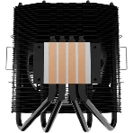 Кулер для процессора Alseye H120TD черный, 120 мм, алюминий/медь, 2000 об/мин, 35.5 дБ, 4 pin, 125 Вт, 95 мм, фото5