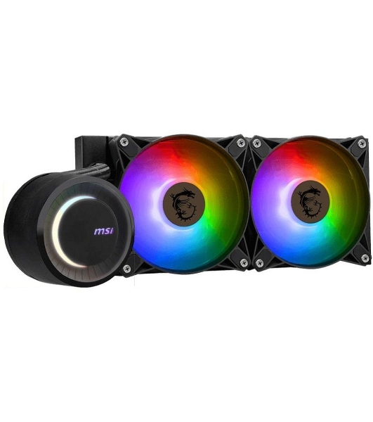 Система жидкостного охлаждения MSI MAG CORELIQUID E240 2x ARGB Fan LGA 1200/1700 AM5/AM4 (306-7ZW5E17-C24)