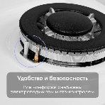 Газовая варочная панель Zigmund & Shtain G 14.4 W независимая, белый, фото3