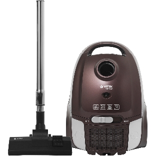 Пылесос Vitek VT-8138 коричневый/черный, 350/2200 Вт, уборка сухая, пылесборник мешок 2 л