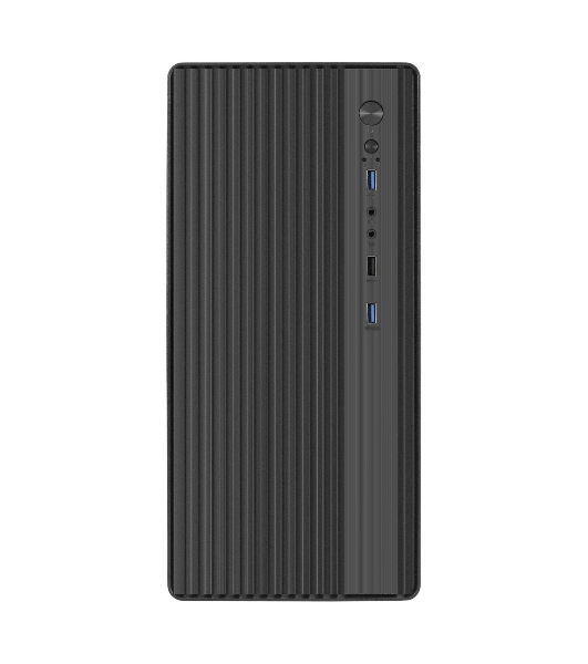 Корпус ExeGate BAA-503U2-AA500, Mini-Tower, чёрный, 1 x 80/90 мм, БП 500 Вт
