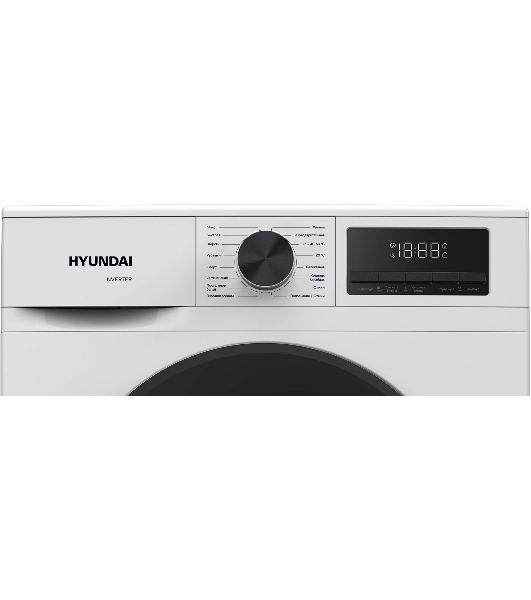 Стиральная машина Hyundai WME6010 белый, загрузка фронтальная 6 кг, 1000 об/мин, класс A+++