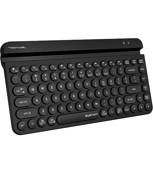 Клавиатура беспроводная A4Tech Fstyler FBK30 черный/серый USB BT/Radio slim Multimedia