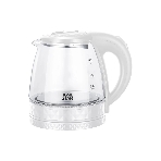 Чайник электрический Homestar HS-1053 1,2 л,стекло/пластик, белый (106464), фото 1