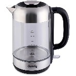 Чайник электрический Domfy DSM-EK401 1.8л. 2200Вт черный/прозрачный (корпус: стекло), фото5
