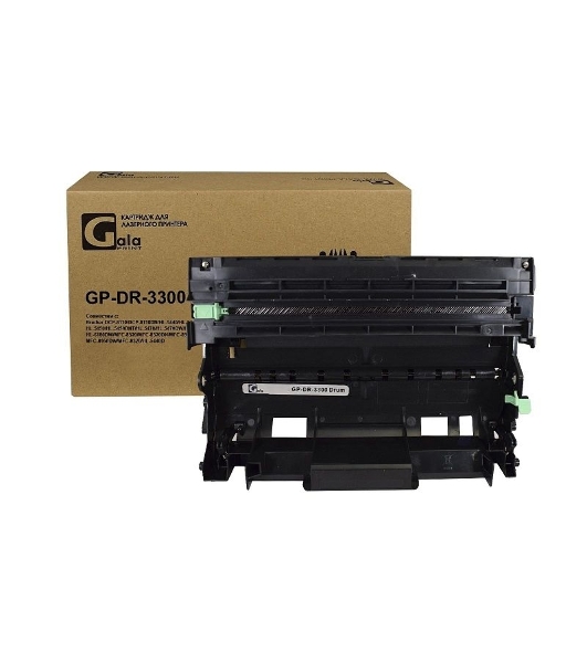 Драм-картридж GalaPrint GP-DR-3300 черный Drum (30000 стр) для Brother DCP-8110/DCP-8110DN/HL-5440/HL-5440DN/HL-5450/HL-5450DNT/HL-5470/HL-5470DW/HL-6180/HL-6180DW/MFC-8520/MFC-8520DN/MFC-8950/MFC-8950DW/MFC-8320/HL-5440D