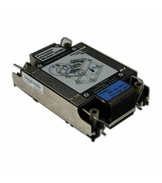 Радиатор Lenovo Heatsink SR V2 1U CPU, 02YE596 серебристый