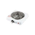 Плита настольная электрическая Homestar HS-1107, 1 конф, белый, ТЭН, фото 1