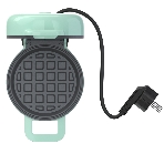 Вафельница для венских вафель MAXVI SM552P tiffany blue, фото2