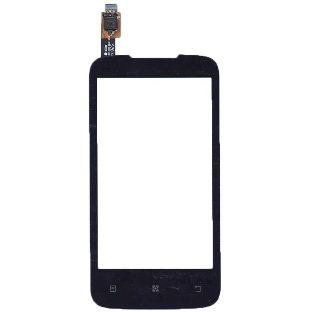 Сенсорное стекло (тачскрин) для Lenovo A376, черное