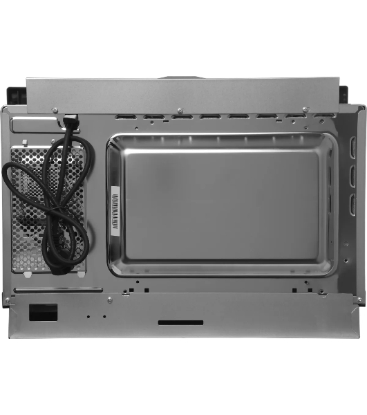Встраиваемая микроволновая печь Domfy DM2540BW BG черный, 25 л, 900 Вт, переключатели - поворотный механизм/кнопки