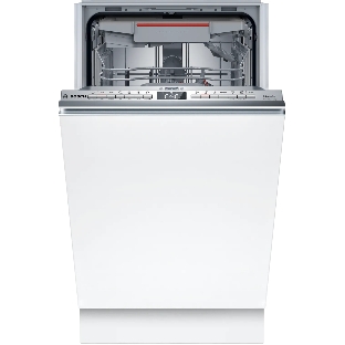 Встраиваемая посудомоечная машина Bosch SPV4HMX65Q, серебристый, 45 см, 10 компл., 45 дБ, класс A+